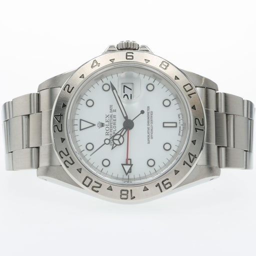 Rolex Explorer II White Polar Dial Stainless Steel 40mm 16570