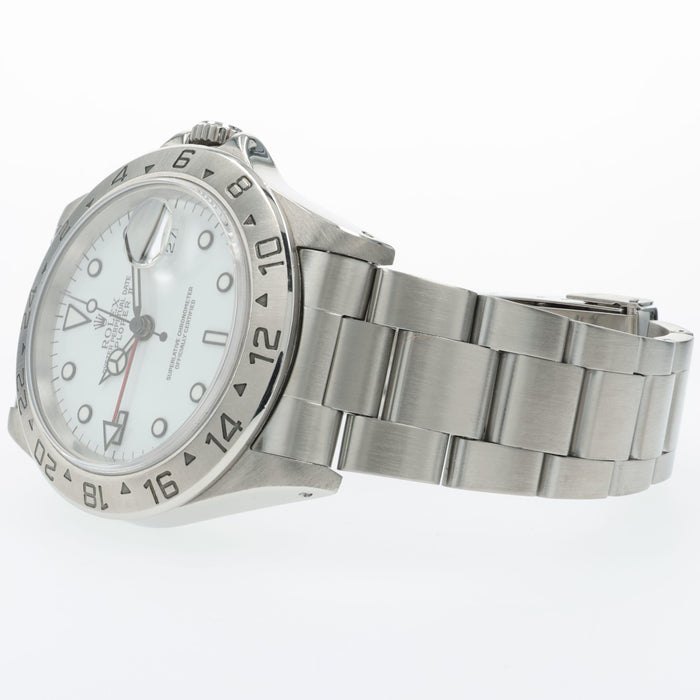 Rolex Explorer II White Polar Dial Stainless Steel 40mm 16570