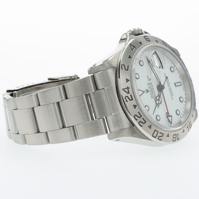 Rolex Explorer II White Polar Dial Stainless Steel 40mm 16570