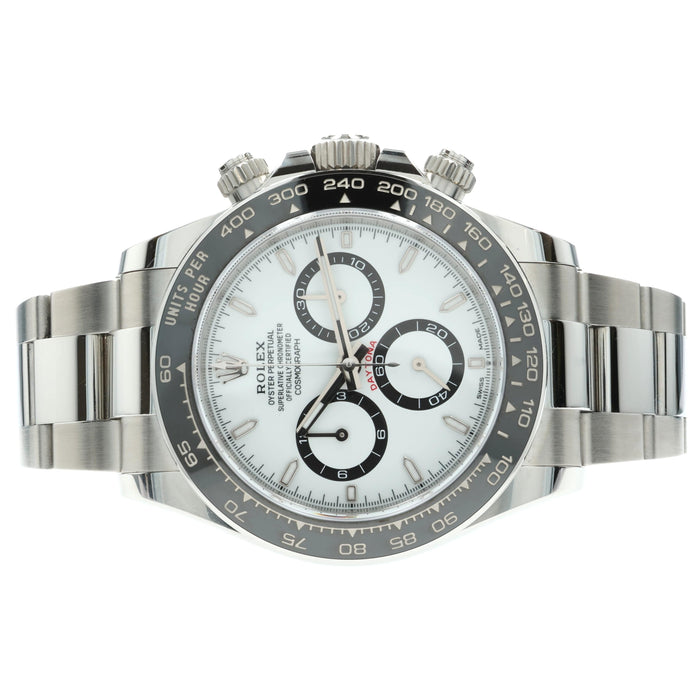 Rolex Daytona White Dial "Panda" Chronograph Stainless Steel 126500LN