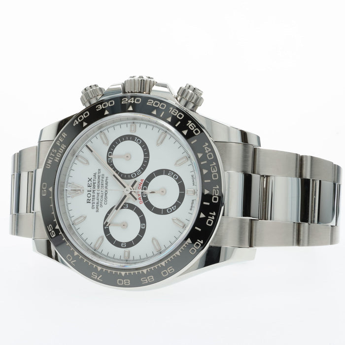 Rolex Daytona White Dial "Panda" Chronograph Stainless Steel 126500LN
