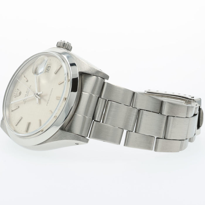 Rolex Oysterdate Precision Linen Dial Manual Wind 34mm 6694