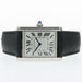 Cartier Tank Small Stainless Steel Quartz Sliver Dial WSTA0138 4563