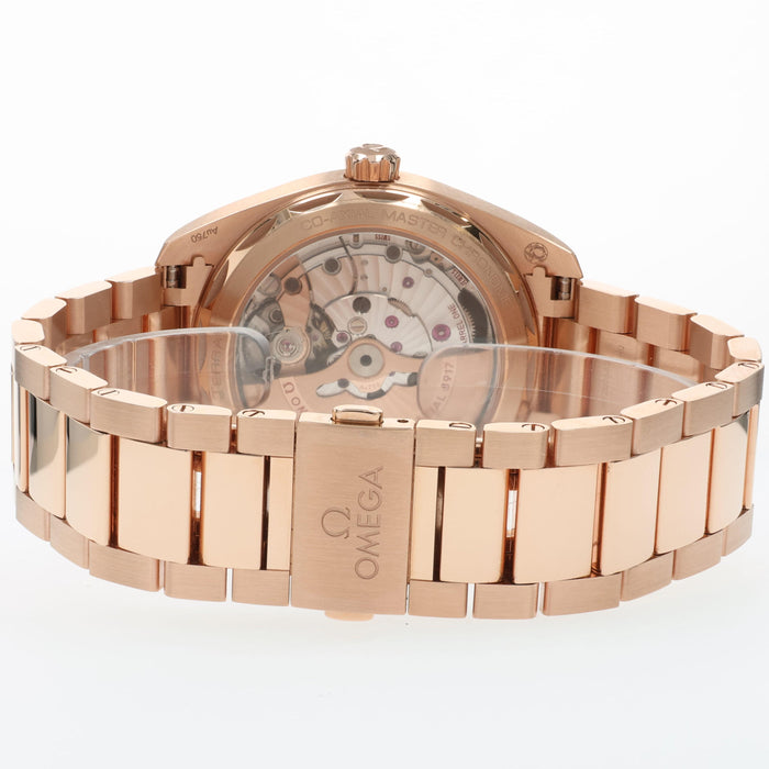Omega Seamaster Aqua Terra Blue Dial 18kt Rose Gold 220.50.41.21.03.001