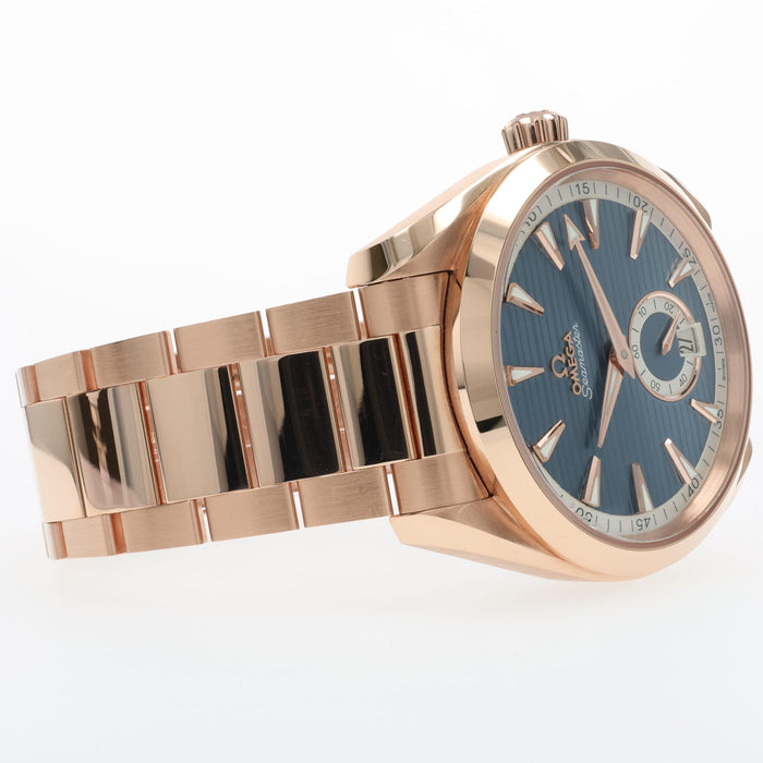 Omega Seamaster Aqua Terra Blue Dial 18kt Rose Gold 220.50.41.21.03.001
