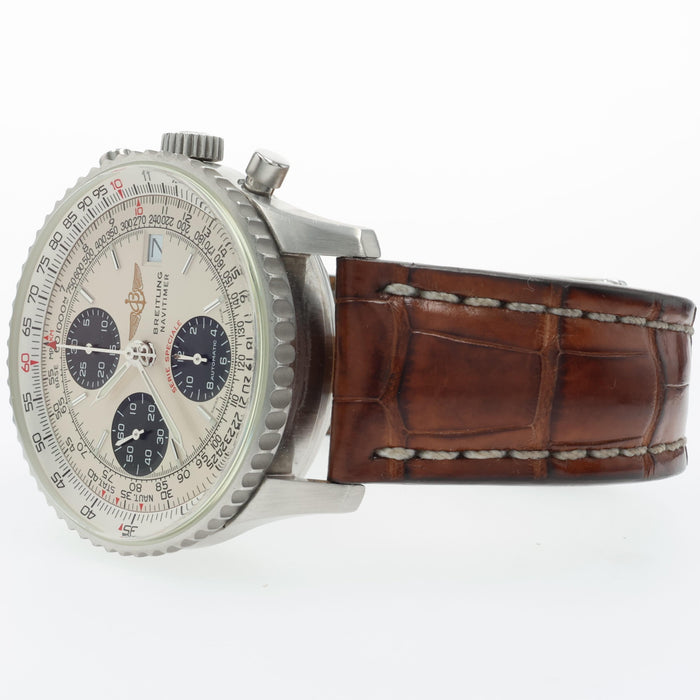Breitling Navitimer Silver Dial Chronograph 41mm A13330