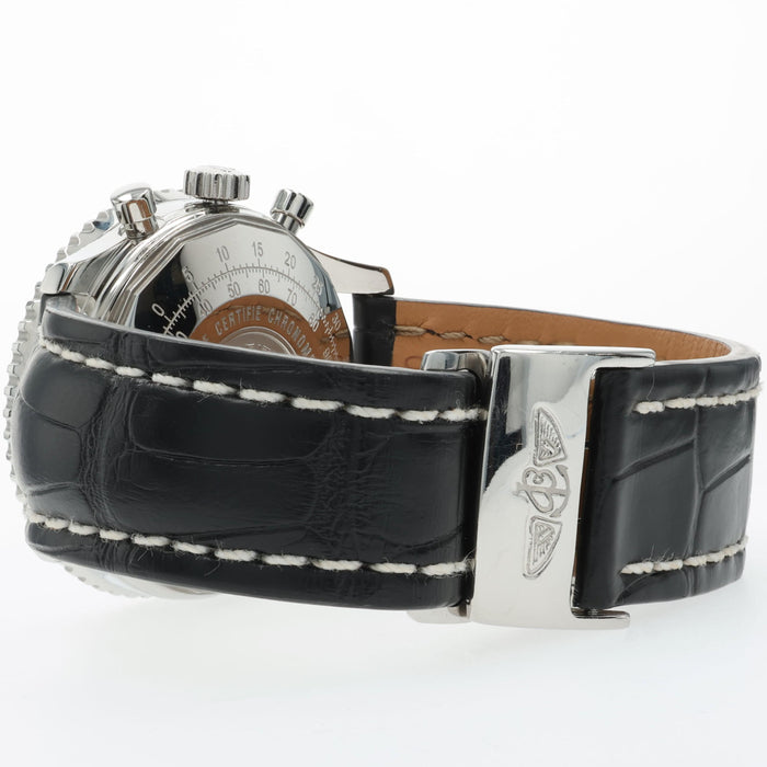 Breitling Navitimer Black Dial Chronograph Stainless Steel A23322