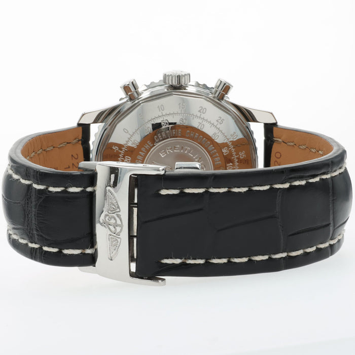 Breitling Navitimer Black Dial Chronograph Stainless Steel A23322