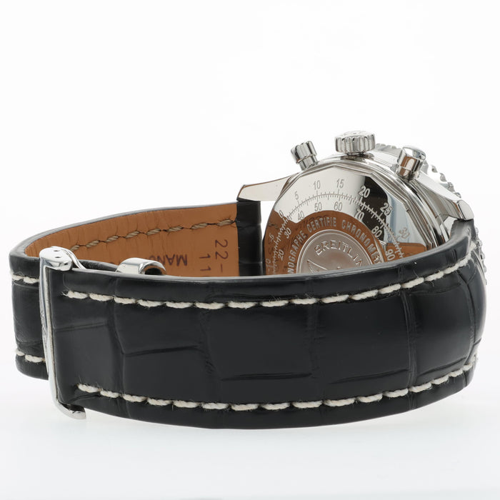 Breitling Navitimer Black Dial Chronograph Stainless Steel A23322