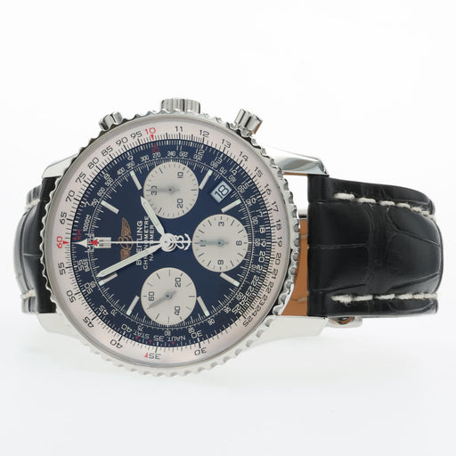 Breitling Navitimer Black Dial Chronograph Stainless Steel A23322