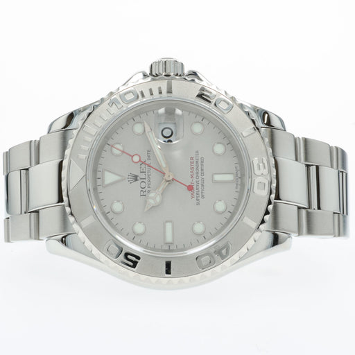 Rolex Yacht-Master I Platinum Silver Dial Stainless Steel 40mm 16622