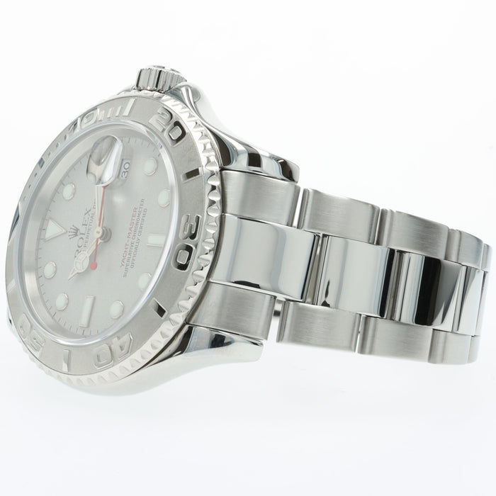 Rolex Yacht-Master I Platinum Silver Dial Stainless Steel 40mm 16622