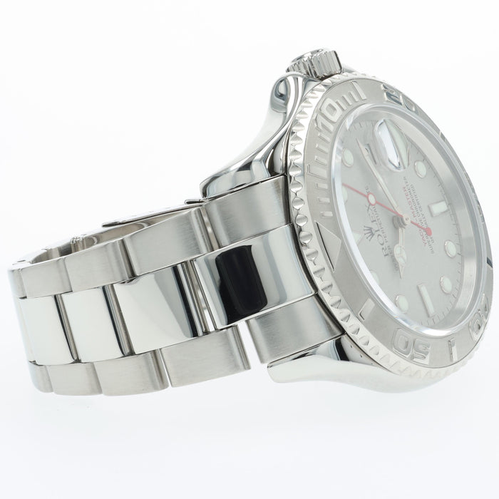 Rolex Yacht-Master I Platinum Silver Dial Stainless Steel 40mm 16622