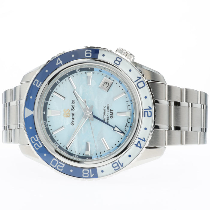 Grand Seiko Sport Collection Hi-Beat 36,000 Sea of Clouds Blue Dial SBGJ275