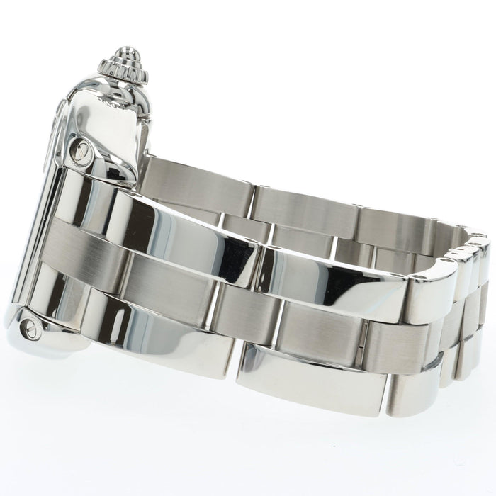 Cartier Roadster GMT XL Silver Dial Stainless Steel W62032X6 2722