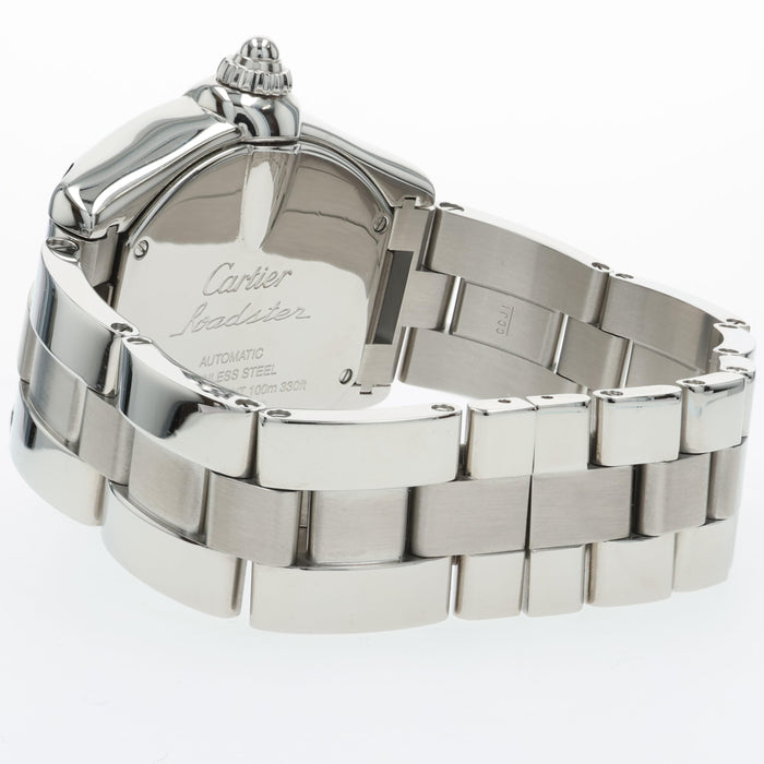 Cartier Roadster GMT XL Silver Dial Stainless Steel W62032X6 2722