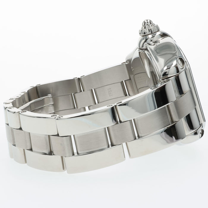 Cartier Roadster GMT XL Silver Dial Stainless Steel W62032X6 2722