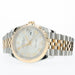 Rolex Datejust 36 Silver Diamond Dial 18K Yellow Gold & Stainless Steel 126233
