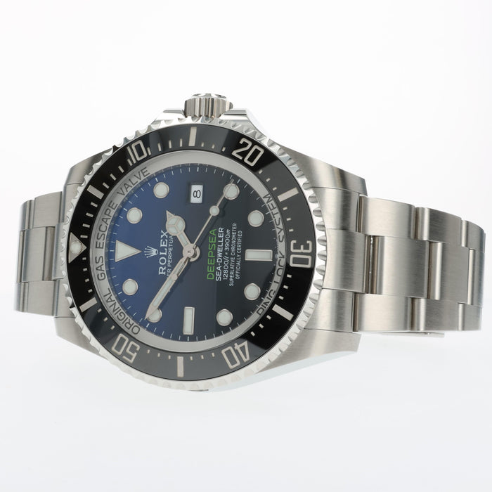 Rolex Sea-Dweller Deepsea Blue Dial James Cameron Stainless Steel 126660