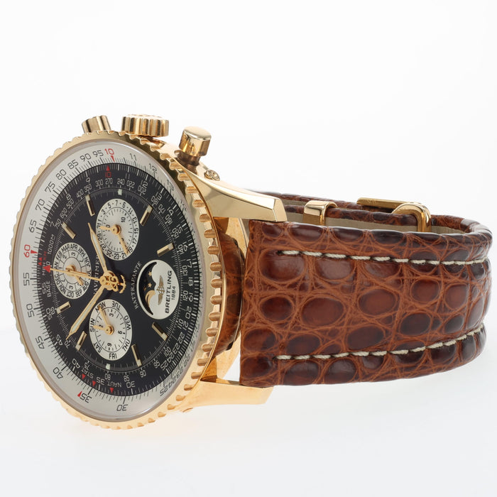 Breitling Navitimer Rattrapante Perpetual Calendar Solid 18kt Yellow Gold K46322