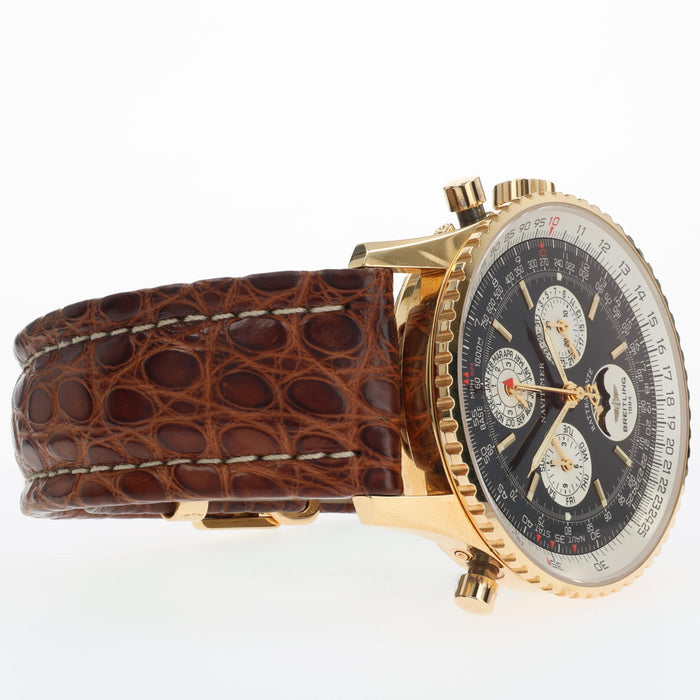 Breitling Navitimer Rattrapante Perpetual Calendar Solid 18kt Yellow Gold K46322