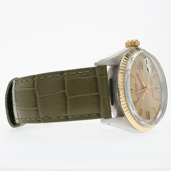 Rolex Datejust 36 Champagne Dial 18k Yellow Gold & Stainless Steel 1601
