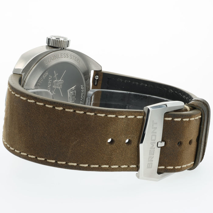 Bremont HMAF Terra Nova Caramel 40.5mm Stainless Steel Date TN40-DT-SS-HMAF-BR-B