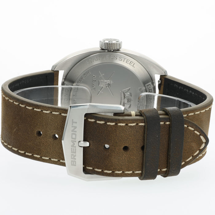 Bremont HMAF Terra Nova Caramel 40.5mm Stainless Steel Date TN40-DT-SS-HMAF-BR-B