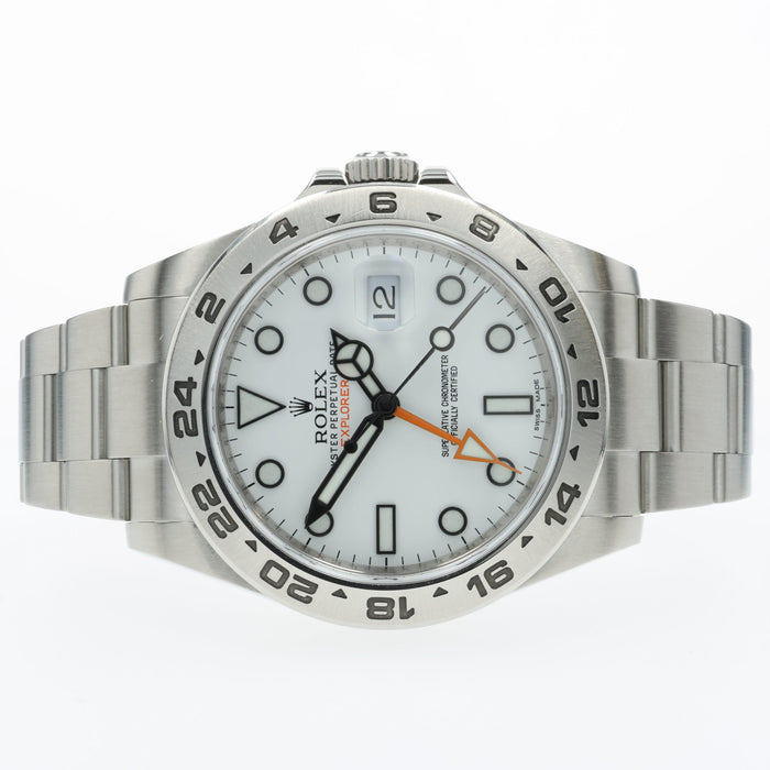 Rolex Explorer II White Polar Dial Automatic Stainless Steel 216570