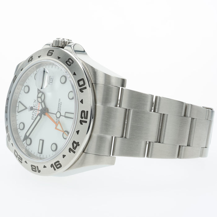 Rolex Explorer II White Polar Dial Automatic Stainless Steel 216570
