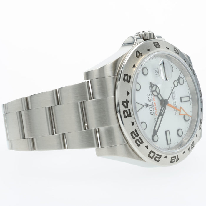 Rolex Explorer II White Polar Dial Automatic Stainless Steel 216570