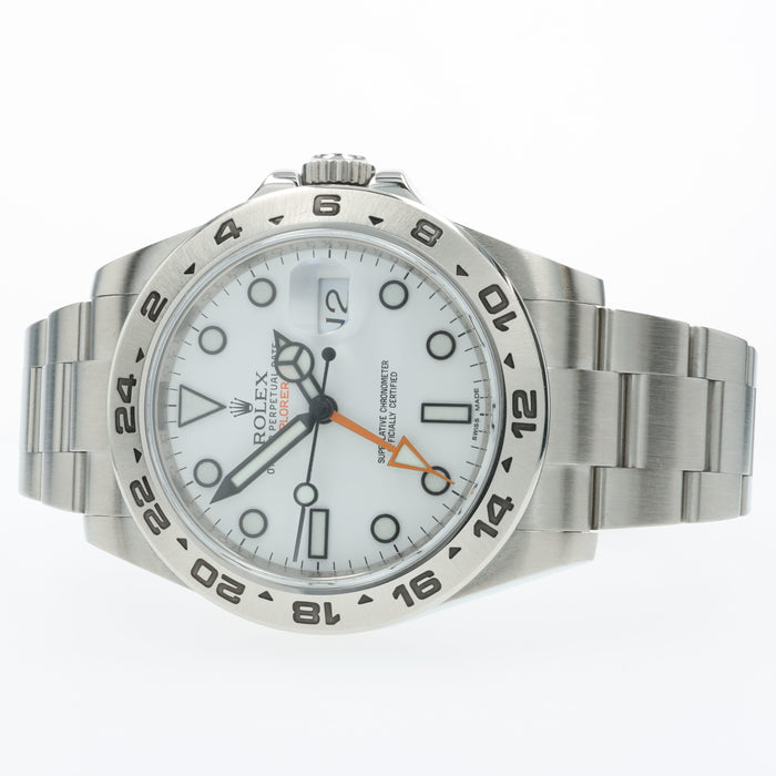 Rolex Explorer II White Polar Dial Automatic Stainless Steel 216570