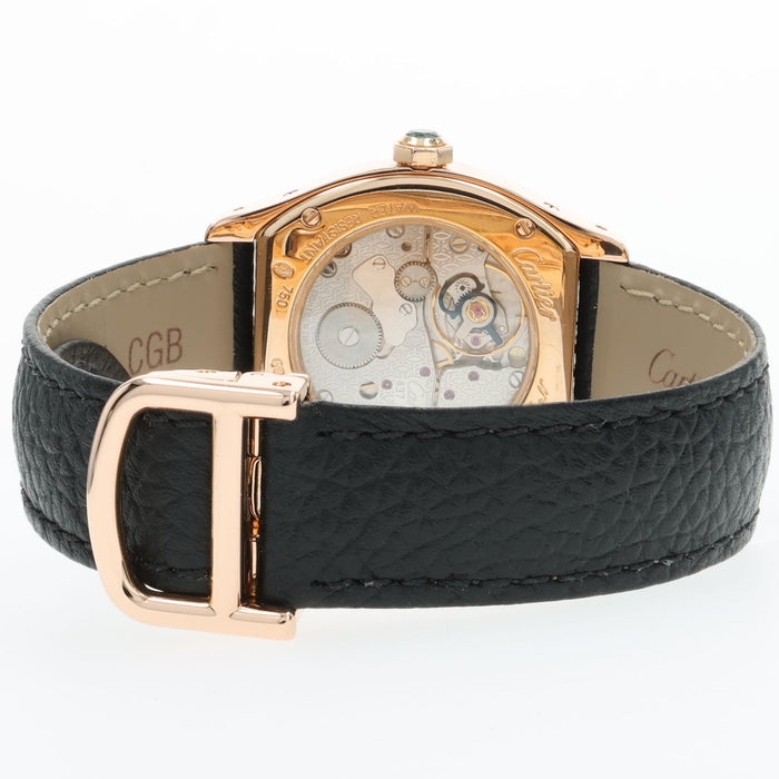 Cartier Torture 18K Rose Gold Manual Wind Silver Dial 28MM W1540251 2645F