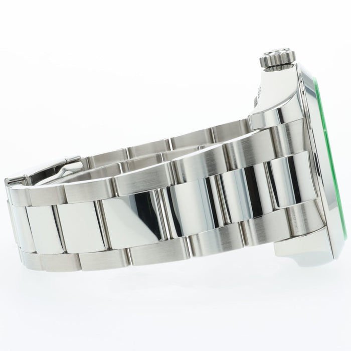 Rolex Milgauss Black Dial Green Crystal Stainless Steel 40MM 116400GV