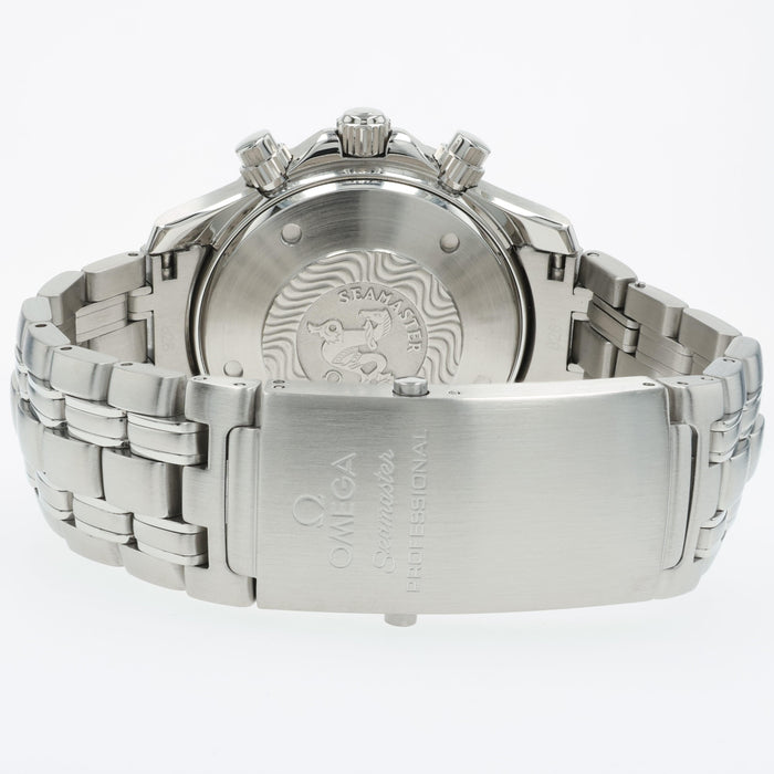 Omega Seamaster Chronograph Blue Dial Stainless Steel Automatic 2599.80