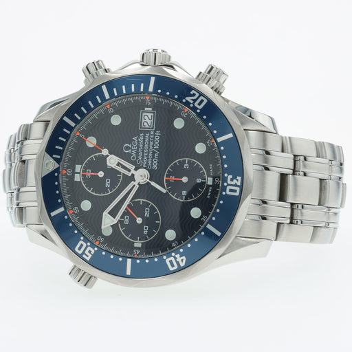 Omega Seamaster Chronograph Blue Dial Stainless Steel Automatic 2599.80