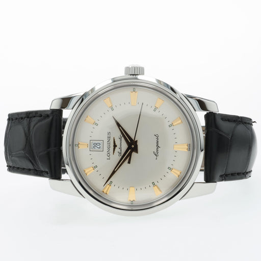Longines Heritage Automatic Silver Dial Stainless Steel 40mm L1.645.4.75.4