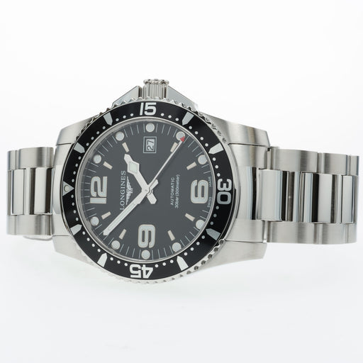 Longines HydroConquest Black Dial Diver Stainless Steel 41MM L3.742.4.56.6