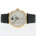 IWC Portofino 34mm Automatic Solid 18K Yellow Gold White Dial Date IW355001