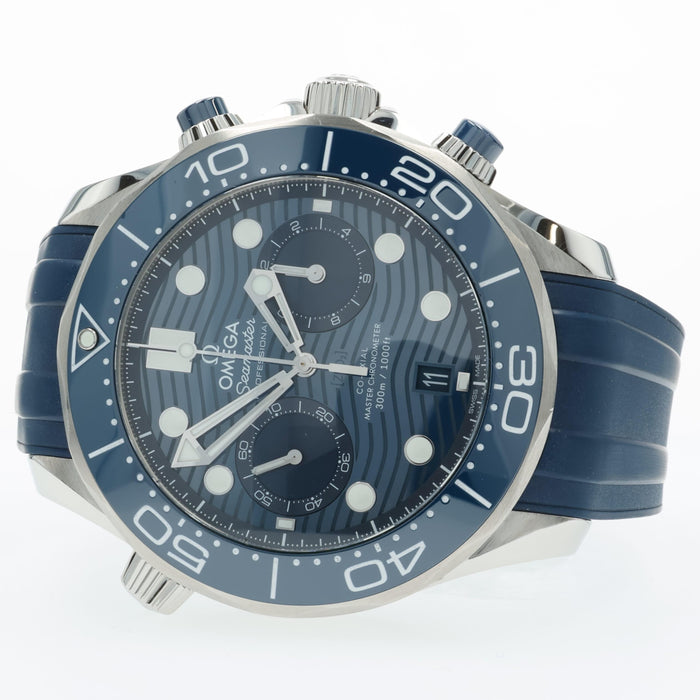 Omega Seamaster Diver Stainless Steel Blue Dial 300M 210.30.44.51.03.001