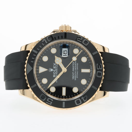 Rolex Yacht-Master 18K Yellow Gold Oysterflex 42mm Automatic 226658