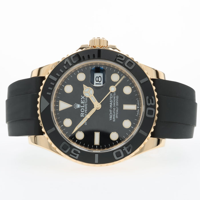 Rolex Yacht-Master 18K Yellow Gold Oysterflex 42mm Automatic 226658