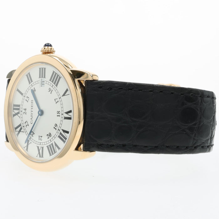 Cartier Ronde Solo de Cartier 18kt Yellow Gold 36mm Quartz W6700455 2988