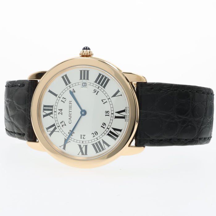 Cartier Ronde Solo de Cartier 18kt Yellow Gold 36mm Quartz W6700455 2988