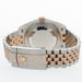 Rolex Datejust 41 Chocolate Dial Rose Gold & Steel Custom Diamonds 126331
