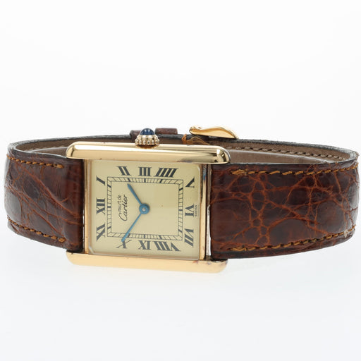 Cartier Tank de Must Vermeil Gold 20mm Quartz W1003153