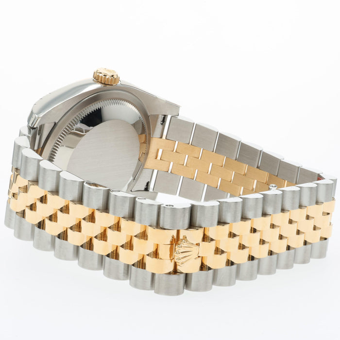 Rolex Datejust 36mm Champagne Dial 18kt Yellow Gold & Stainless Steel 116233