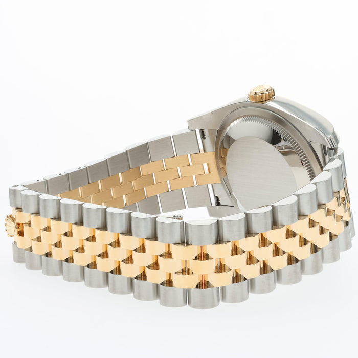 Rolex Datejust 36mm Champagne Dial 18kt Yellow Gold & Stainless Steel 116233