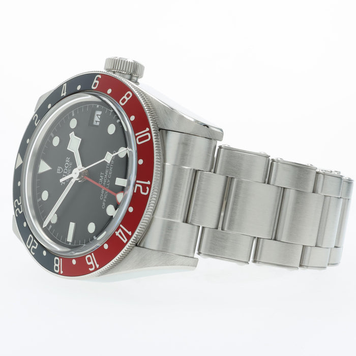 Tudor Black Bay GMT Pepsi 41mm Black Dial Automatic Stainless Steel 79830RB