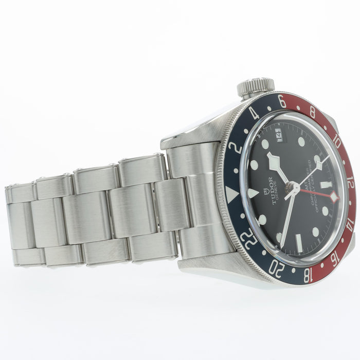 Tudor Black Bay GMT Pepsi 41mm Black Dial Automatic Stainless Steel 79830RB